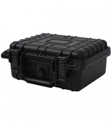 vidaXL Protective Case Black 27x24,6x12,4 cm