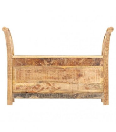 vidaXL Hall Bench 103x33x72 cm Solid Mango Wood