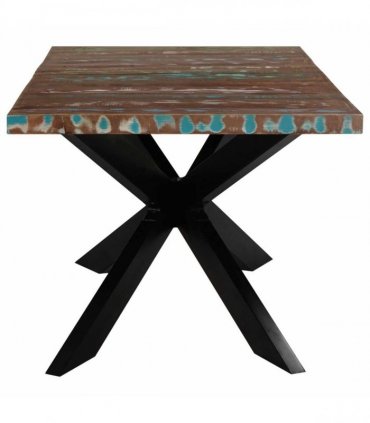 vidaXL Dining Table 180x90x76 cm Solid Reclaimed Wood