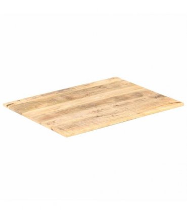 vidaXL Table Top Solid Mango Wood 15-16 mm 90x70 cm