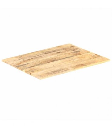 vidaXL Table Top Solid Mango Wood 15-16 mm 90x70 cm