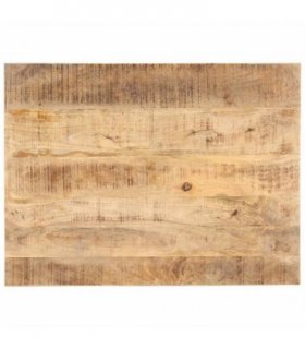 vidaXL Table Top Solid Mango Wood 25-27 mm 70x60 cm