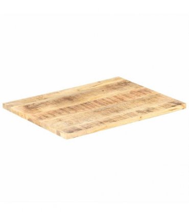 vidaXL Table Top Solid Mango Wood 25-27 mm 70x60 cm