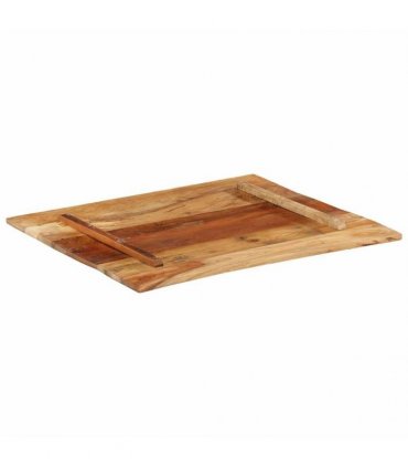 vidaXL Rectangular Table Top 70x80 cm 15-16 mm Solid Reclaimed Wood
