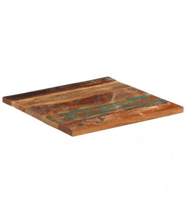 vidaXL Square Table Top 60x60 cm 25-27 mm Solid Reclaimed Wood