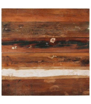 vidaXL Square Table Top 70x70 cm 25-27 mm Solid Reclaimed Wood