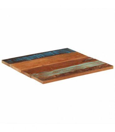vidaXL Square Table Top 70x70 cm 25-27 mm Solid Reclaimed Wood