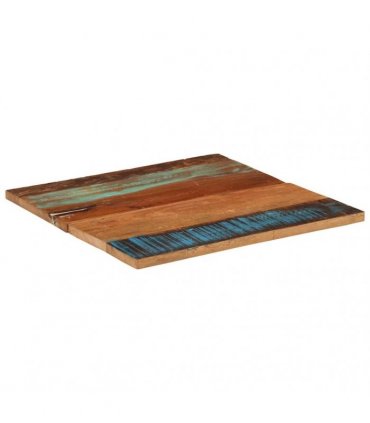 vidaXL Square Table Top 70x70 cm 25-27 mm Solid Reclaimed Wood