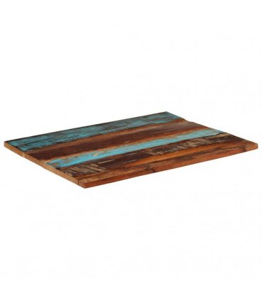 vidaXL Rectangular Table Top 70x90 cm 25-27 mm Solid Reclaimed Wood