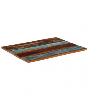 vidaXL Rectangular Table Top 70x90 cm 25-27 mm Solid Reclaimed Wood