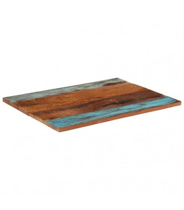 vidaXL Rectangular Table Top 70x90 cm 25-27 mm Solid Reclaimed Wood