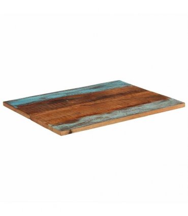 vidaXL Rectangular Table Top 70x90 cm 25-27 mm Solid Reclaimed Wood