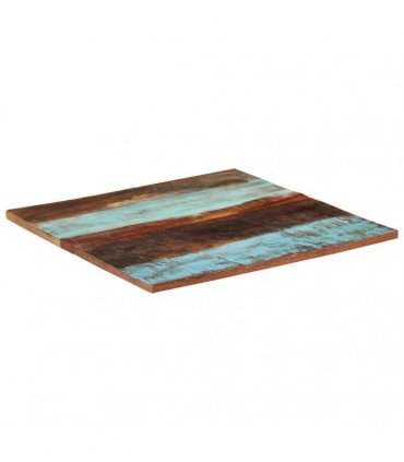 vidaXL Square Table Top 80x80 cm 25-27 mm Solid Reclaimed Wood
