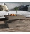 vidaXL Coffee Table Grey 60x60x35 cm MDF