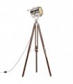 vidaXL Tripod Floor Lamp Solid Mango Wood 180 cm