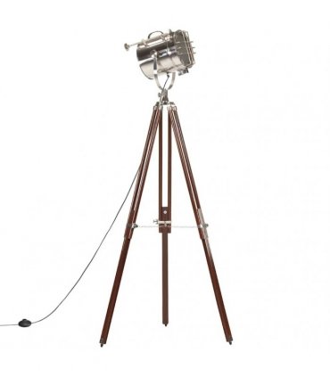 vidaXL Tripod Floor Lamp Solid Mango Wood 180 cm