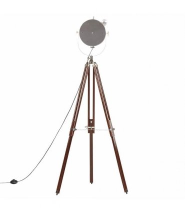 vidaXL Tripod Floor Lamp Solid Mango Wood 180 cm