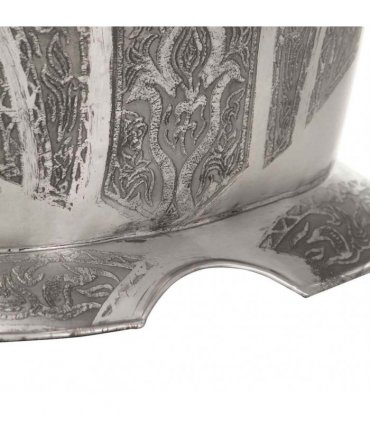 vidaXL Medieval Knight Body Armour Cuirass Replica LARP Silver Steel