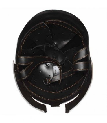 vidaXL Greek Warrior Helmet Antique Replica LARP Silver Steel
