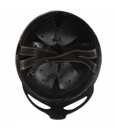 vidaXL Viking Helmet Antique Replica LARP Silver Steel