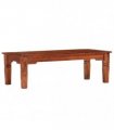 vidaXL Coffee Table 110x50x35 cm Solid Acacia Wood
