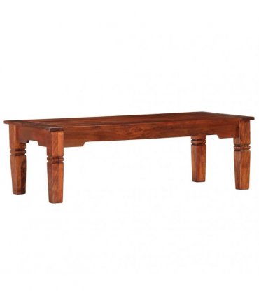 vidaXL Coffee Table 110x50x35 cm Solid Acacia Wood