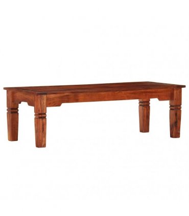 vidaXL Coffee Table 110x50x35 cm Solid Acacia Wood