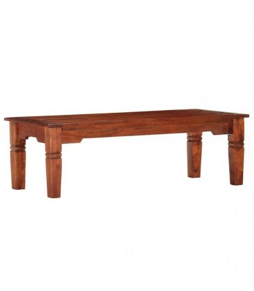 vidaXL Coffee Table 110x50x35 cm Solid Acacia Wood
