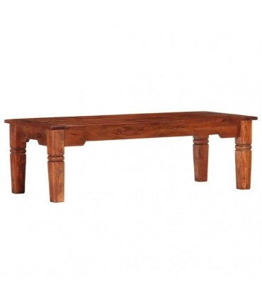 vidaXL Coffee Table 110x50x35 cm Solid Acacia Wood