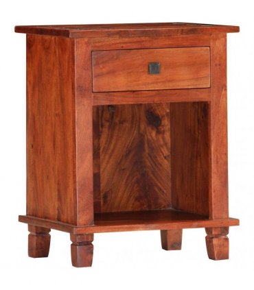 vidaXL Bedside Cabinet 40x30x50 cm Solid Acacia Wood