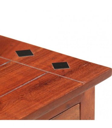 vidaXL Bedside Cabinet 40x30x50 cm Solid Acacia Wood