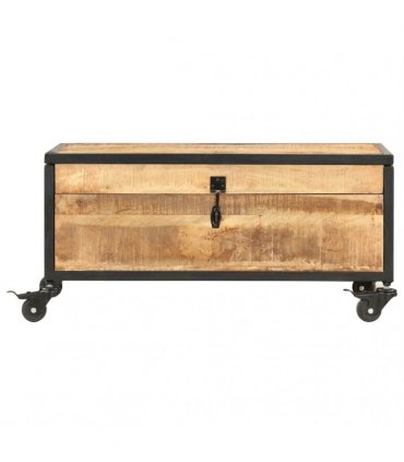 vidaXL Coffee Table 70x50x33 cm Solid Mango Wood