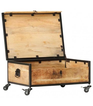 vidaXL Coffee Table 70x50x33 cm Solid Mango Wood
