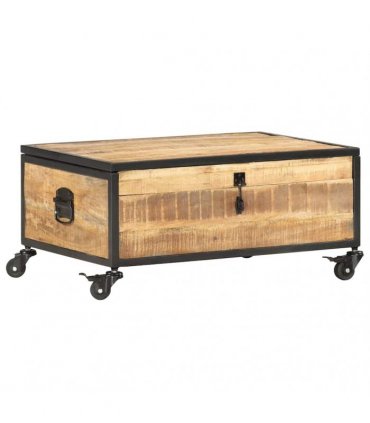 vidaXL Coffee Table 70x50x33 cm Solid Mango Wood
