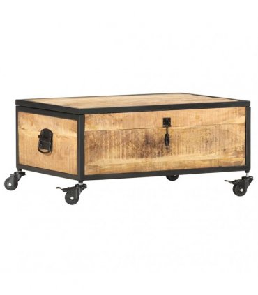 vidaXL Coffee Table 70x50x33 cm Solid Mango Wood
