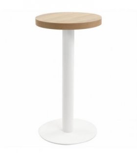 vidaXL Bistro Table Light Brown 40 cm MDF