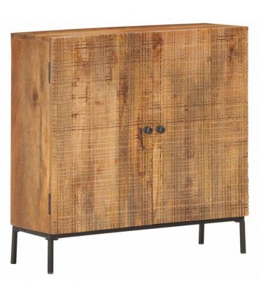 vidaXL Sideboard 75x30x75 cm Solid Mango Wood