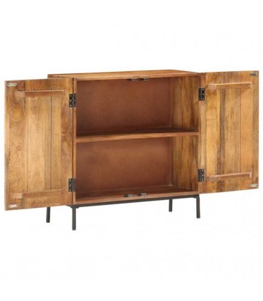 vidaXL Sideboard 75x30x75 cm Solid Mango Wood