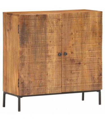 vidaXL Sideboard 75x30x75 cm Solid Mango Wood