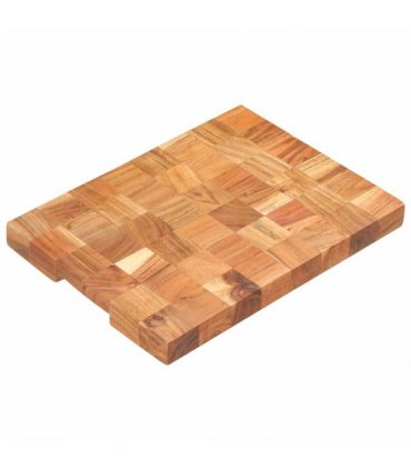 vidaXL Chopping Board 40x30x3,8 cm Solid Acacia Wood