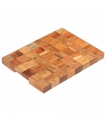 vidaXL Chopping Board 40x30x3,8 cm Solid Acacia Wood