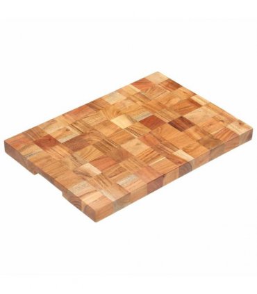 vidaXL Chopping Board 50x34x3,8 cm Solid Acacia Wood