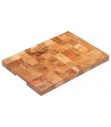 vidaXL Chopping Board 50x34x3,8 cm Solid Acacia Wood