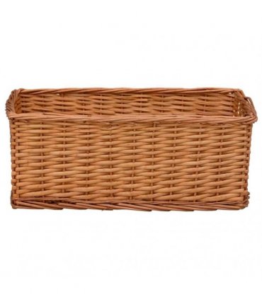 vidaXL 4 Piece Nesting Basket Set Brown Willow