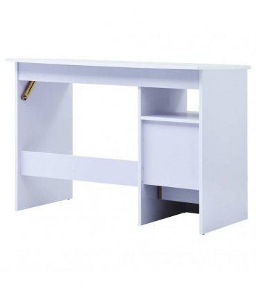 vidaXL Children Drawing Study Desk Tiltable White