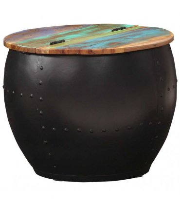 vidaXL Coffee Table 53x43 cm Solid Reclaimed Wood