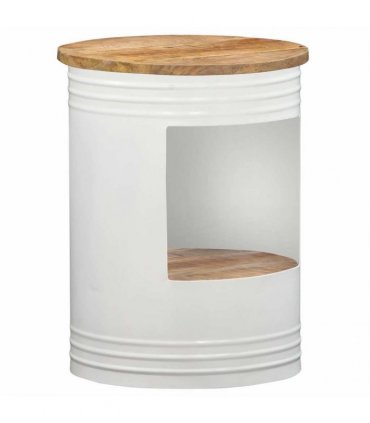 vidaXL Coffee Table 43x55 cm Solid Mango Wood