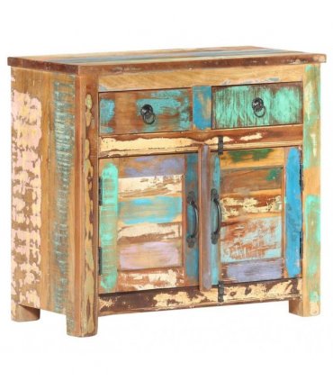 vidaXL Sideboard 70x35x65 cm Solid Reclaimed Wood