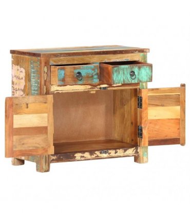 vidaXL Sideboard 70x35x65 cm Solid Reclaimed Wood