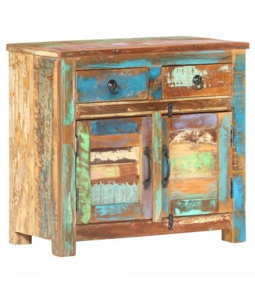 vidaXL Sideboard 70x35x65 cm Solid Reclaimed Wood